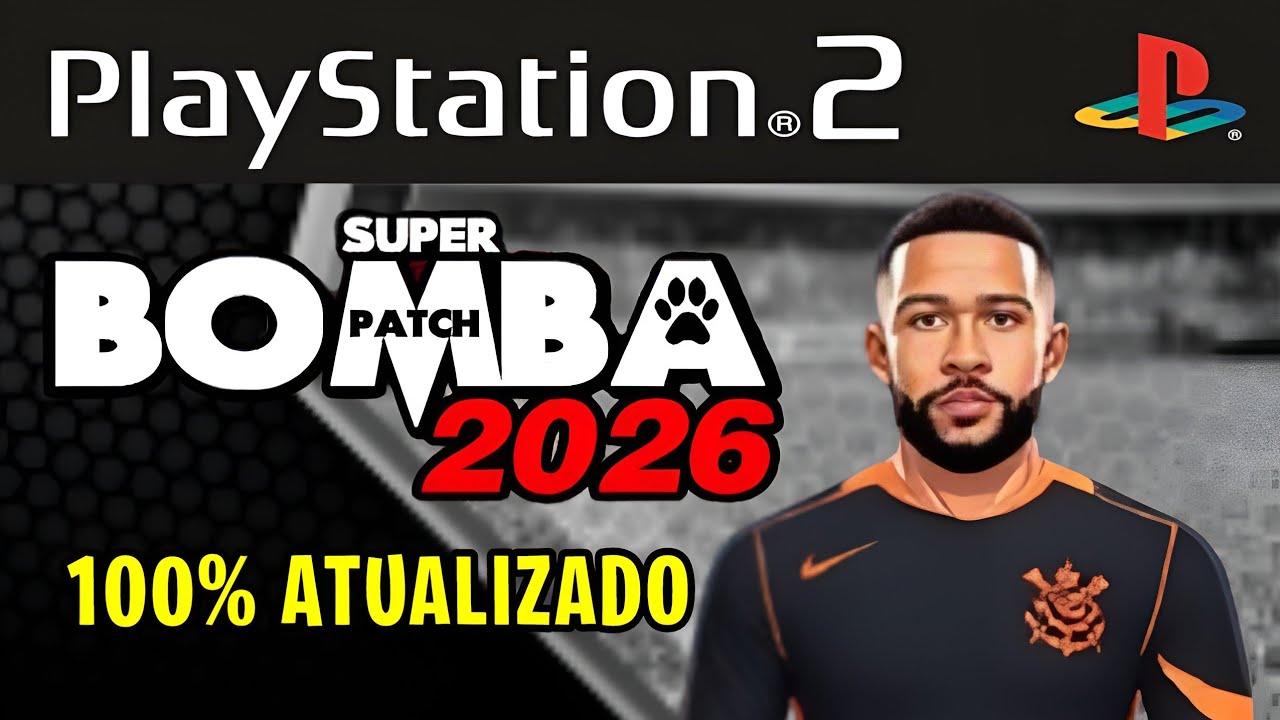 BOMBA PATCH 2025-2026 PS2 ISO ATUALIZADO OUTUBRO DOWNLOAD GRÁTIS - YouTube