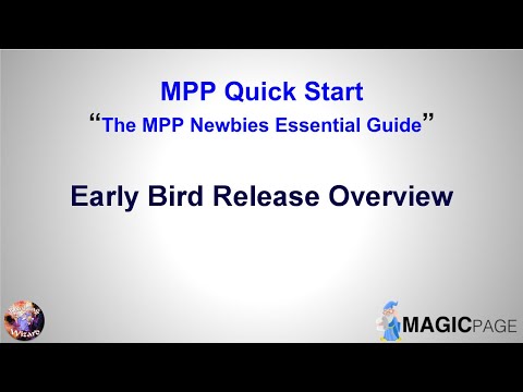 How To Use Magic Page Plugin - MPP Quick Start Course The MPP Newbies Essential Guide Overview Video