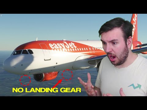 I FORGOT My Landing Gear in Microsoft Flight Simulator (VATSIM with ATC)