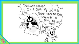 Scratch Is Molly's IMAGINARY Friend? ( The Ghost and Molly McGee Comic Dub )