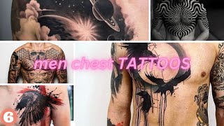 Best Chest Tattoos for men designs guys 2025