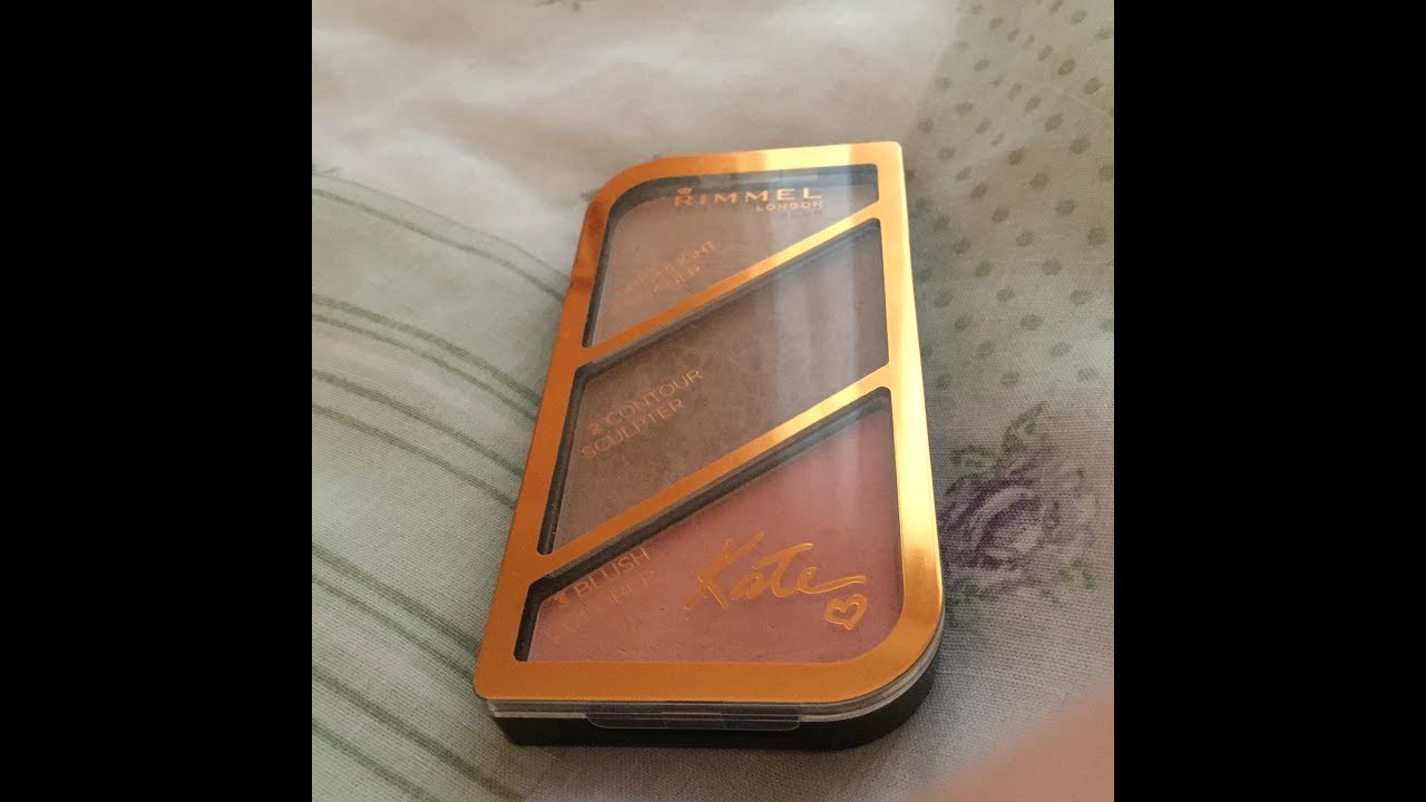 RIMMEL BY KATE SCULPTING PALETTE REVIEW & DEMO