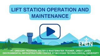 Webinar | Lift Station Operation and Maintenance