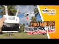 HUBSAN ZINO MINI SE PRIMEIRO VOO TESTE DRONE BARATO MELHOR QUE DJI MINI SE CAMERA 4K DISTANCIA 6KM