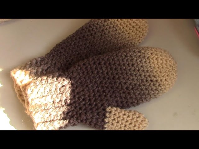 HOW TO MAKE A SIMPLE CROCHET KITCHEN / OVEN MITTENS Part 1 