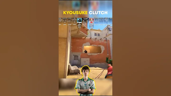 Kyousuke 1v5 Clutch That Shocked Everyone! 😱🔥 #cs2 #clutch #shorts