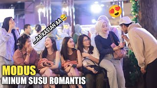 VIRAL!! MINUM SUSU ROMANTIS CEWEK CANTIK GAK DI KENAL PART 7