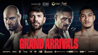 Tyson Fury Vs Oleksandr Usyk: Grand Arrivals (Featuring Cordina & Opetaia)