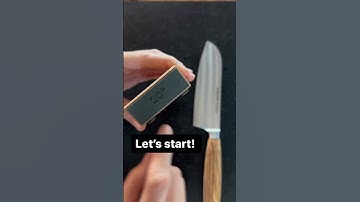 How to use HORL Rolling knife sharpeners in 4 steps