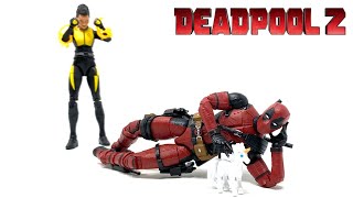 Marvel Legends Deadpool Movie Deadpool and Negasonic Teenage Warhead Review
