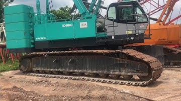 Cho thuê xe cần cẩu bánh xích 180 Tấn - chi tiết liên hệ Minh 0908 332 061