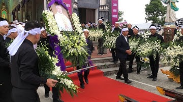 Giây Phút Đưa Tiễn Cha Cố Giuse Nguyễn Ngọc Ban Giáo Phận Thái Bình Ra Nơi Vườn Thánh Giáo Xứ