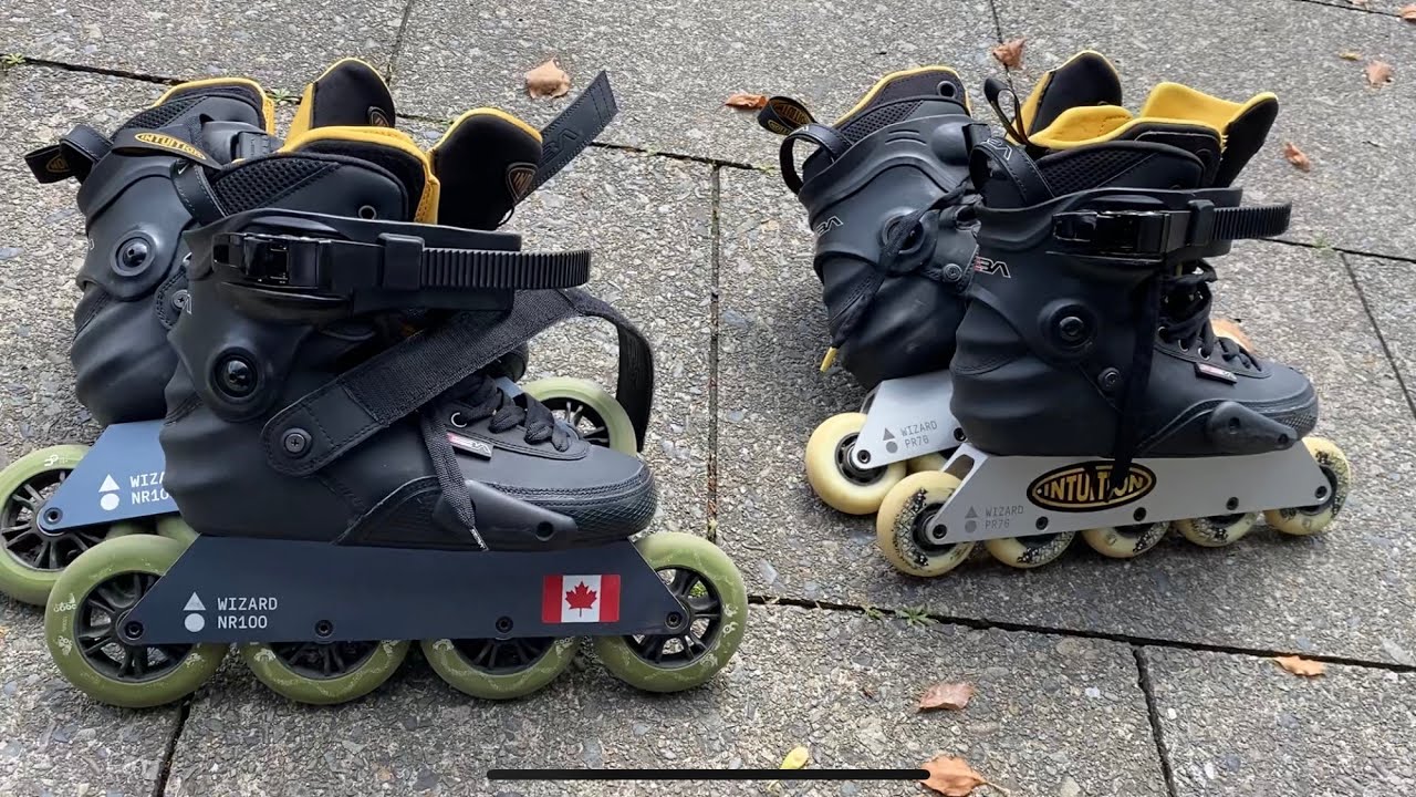 practice #0 Down stairs, Comparison between Wizard NR100 and PR76