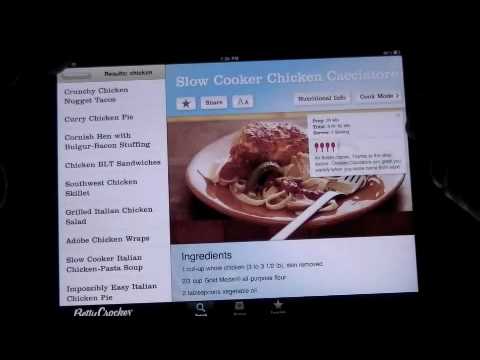 The Betty Crocker Cookbook for iPad