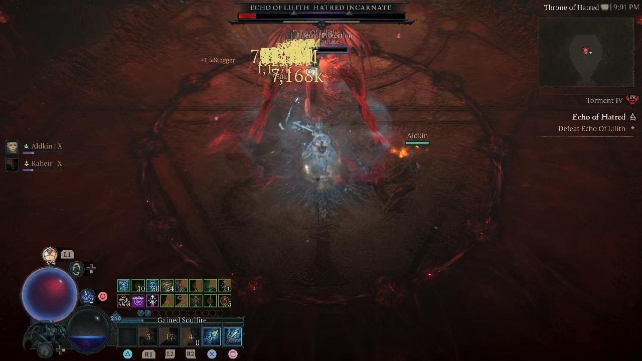 Diablo IV Lilith Slap