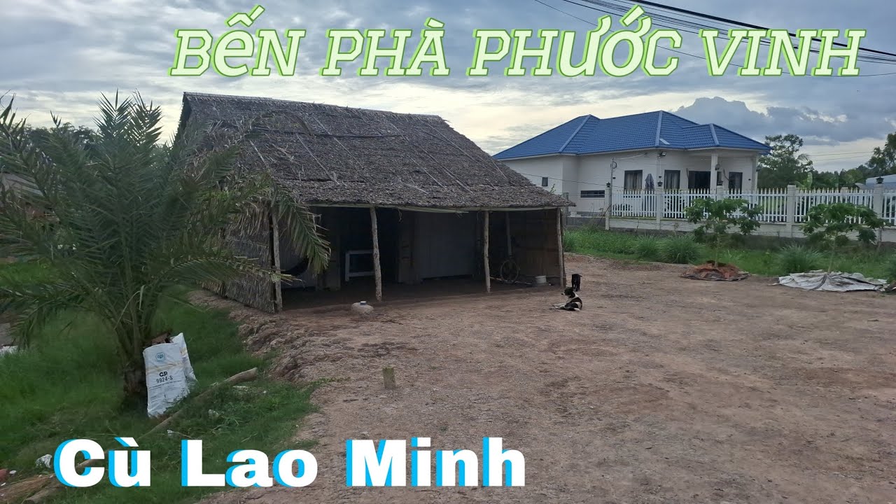 Khám Phá  Nông Thôn Xã Hưng Mỹ  Qua  Phà Phước Vinh Đến Cù Lao Minh Huyện Châu Thành Tỉnh Trà Vinh