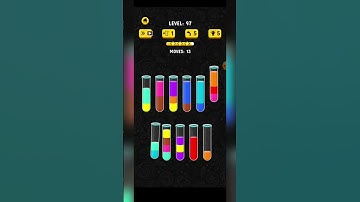 color water sort 3d game level 97 easy to clear