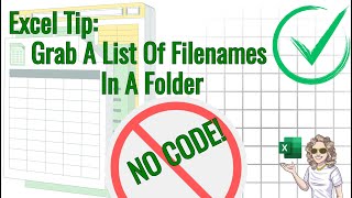 The No-Code Way to List All Files Using Power Query Excel Tip