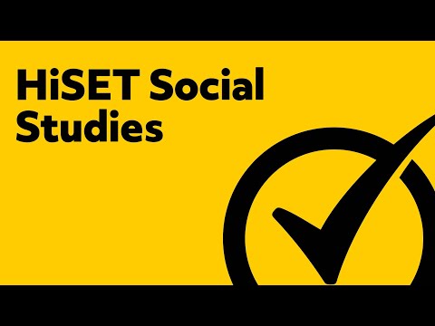 Βίντεο: Τι είναι το τεστ κοινωνικών σπουδών HiSET;