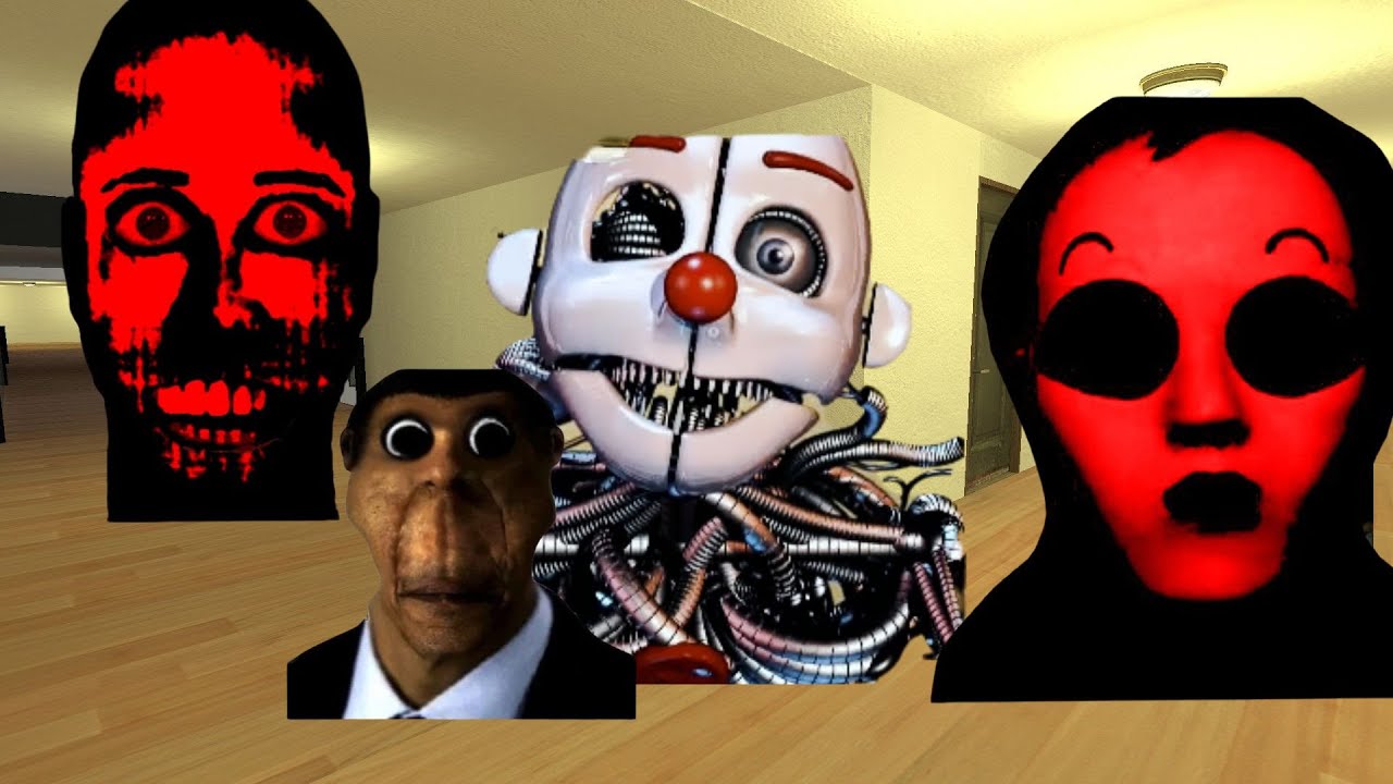😈👻 Obunga & Creepypasta Ghost Army Trapped Me In This Hotel… They Won’t Stop Chasing Me (Gmod)