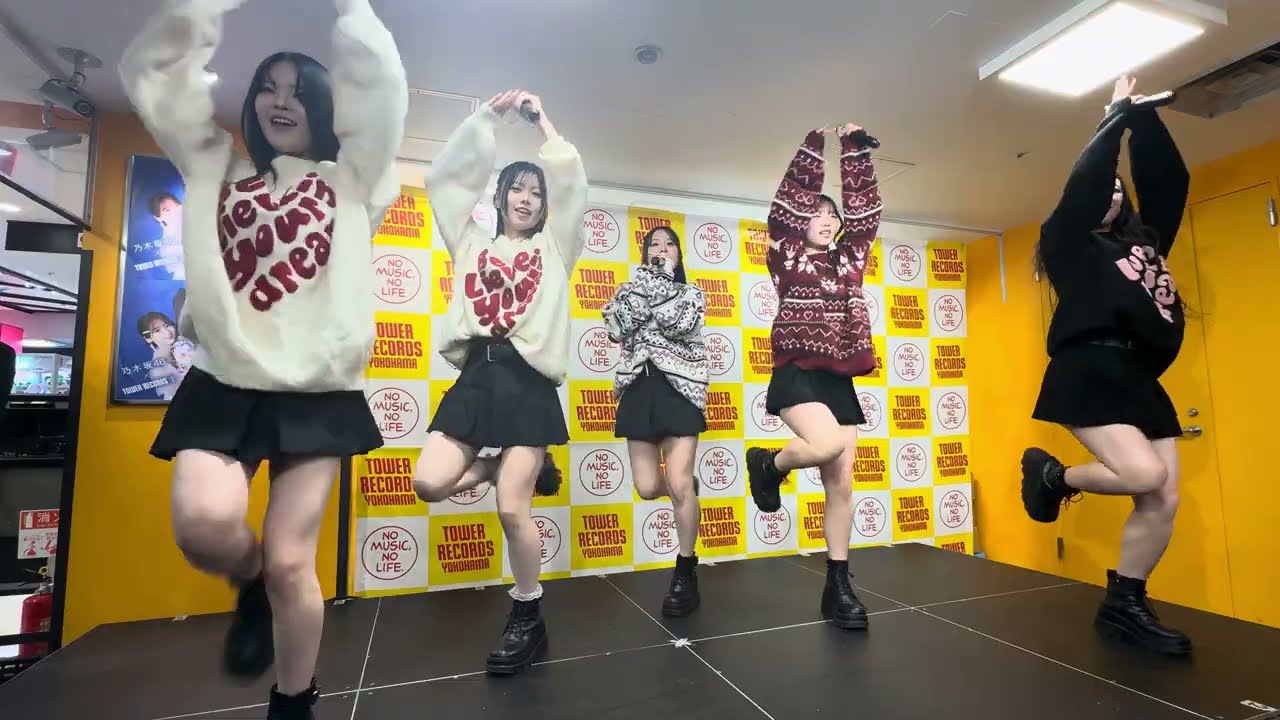 2FACE 『Girls Night Out』 2026/01/31 14時の部 リリースイベント @ タワーレコード横浜ビブレ店