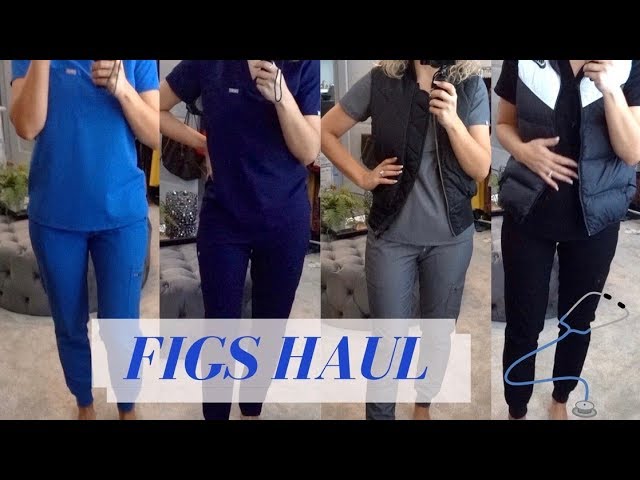 FIGS SCRUBS TRY ON HAUL AND REVIEW