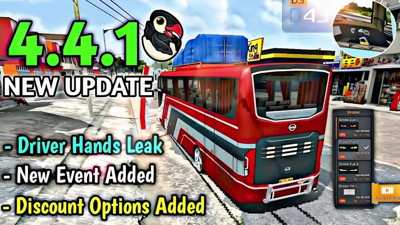 Bus Simulator Indonesia New Update ( 4.4.1 ) MOD APK + OBB | Unlimited Money