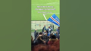 Thumbnail of Olly ha fatto cantare tutto lo stadio ❤️ #olly #balordanostalgia #calcio #sampdoria #stadio
