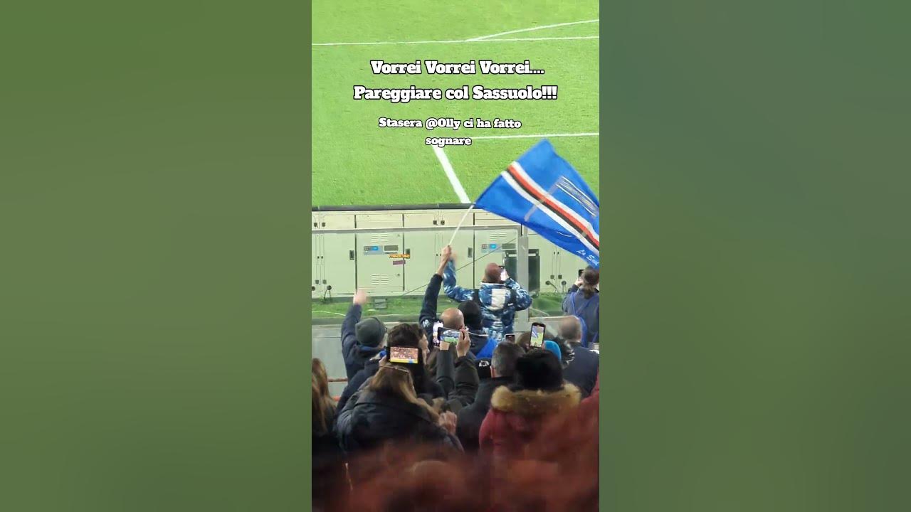 Olly ha fatto cantare tutto lo stadio ❤️ #olly #balordanostalgia #calcio #sampdoria #stadio