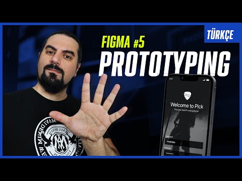 Türkçe #Figma Dersleri Bölüm 5: Figma ile #Prototyping