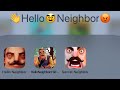 Hello Neighbor 2017, Hello Neighbor: Hide & Seek 2018, Secret Neighbor 2019, Survival Horror Stealth