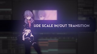 After Effects AMV Tutorial - Side Scale In/Out Transition (Beginners)