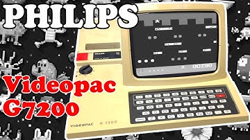 1983 PHILIPS VIDEOPAC G7200 (Featuring the 1978 G7000) Review, Fix, Modern Mods & Games