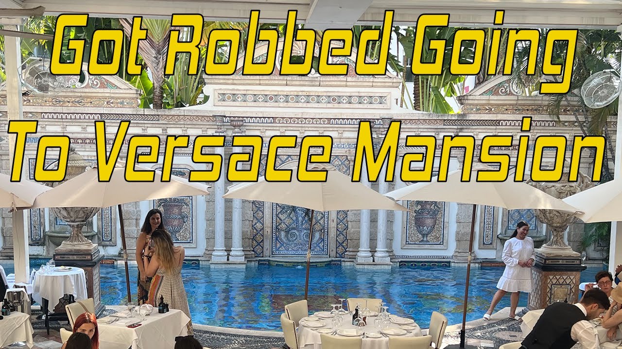 ROBBED! VISITING VERSACE MANSION | LIMONADA BAR MIAMI | SHOPPING VLOG
