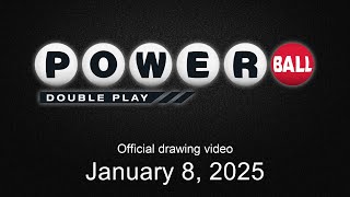 Powerball Double Play drawing for January 8, 2025 Powerball January 8 2025