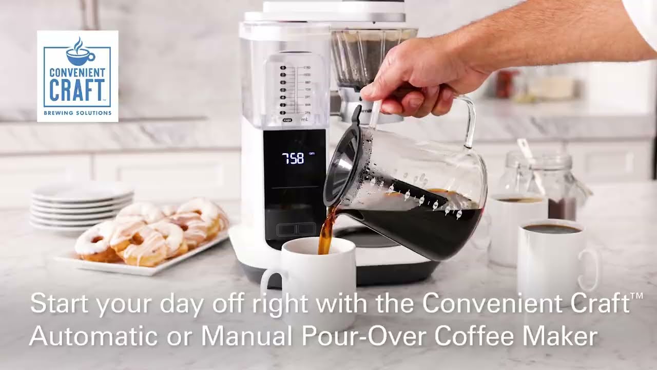 Hamilton Beach Convenient Craft Automatic or Manual Pour-Over