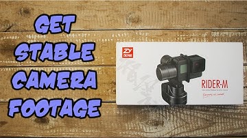 The Best GoPro Gimbal (Stabilizer) | Zhiyun Rider | How to get smooth video