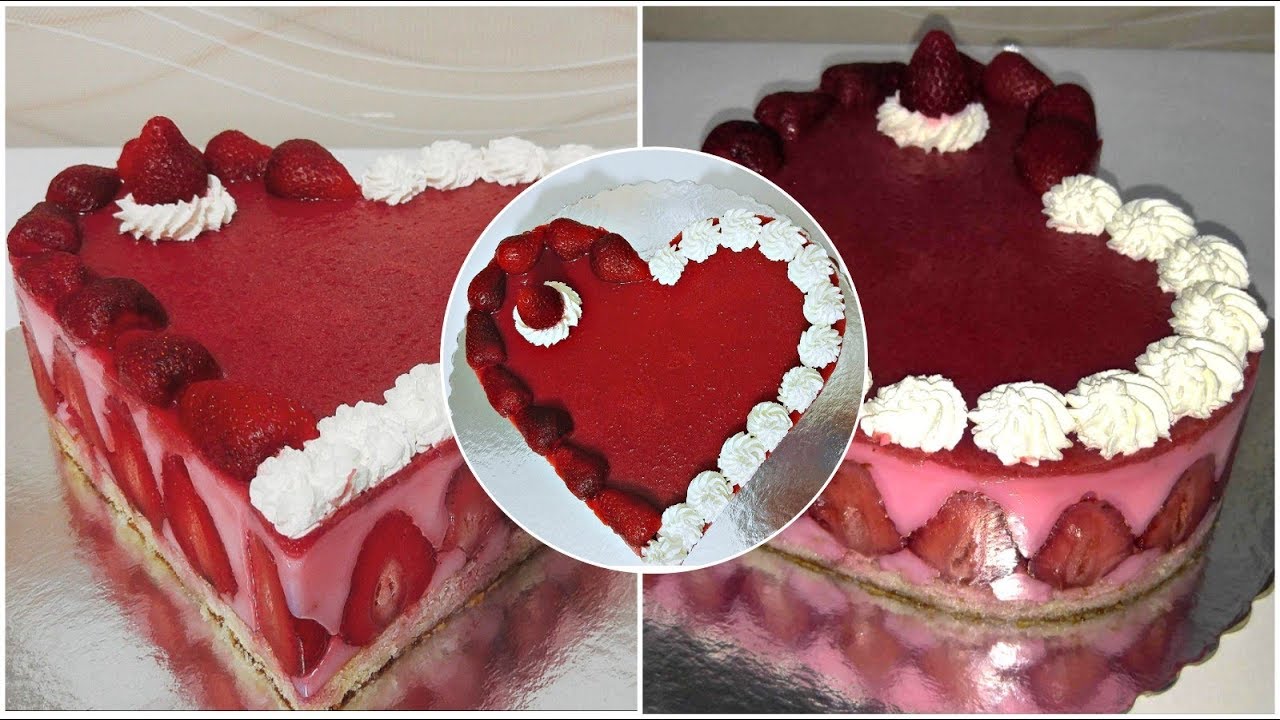 فريزيي بالفلان 🍰 Fraisier au flan