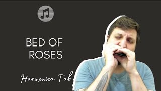 Bon Jovi  Bed Of Roses harmonica Tab  Na Gaita Com Tablatura