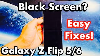 Black Screen on Samsung Galaxy Z Flip 5? Easy Fixes!