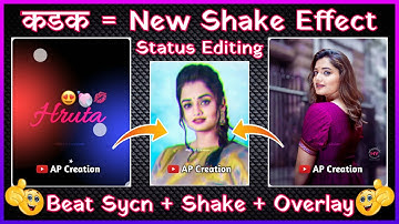 Alight Motion Shake + Squeeze + Overlay Effect Status Editing | Hruta Status Editing | AP Creation