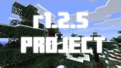 New Release 1.2.5 Server [ReleaseProject]