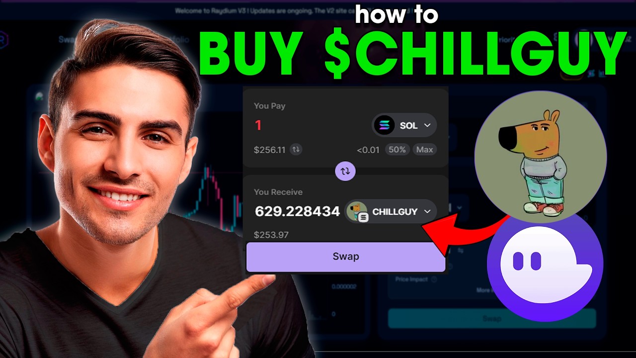How To Buy $CHILLGUY Coín on Phantom Wallet (Easy Tutorial)