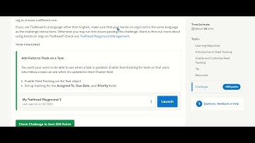 Enable Feed Tracking Part3 - #Trailhead #Salesforce.