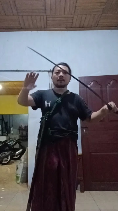 golok panjang, dengan konsep pedangnya khabib nurmagomedov, shashka!!!