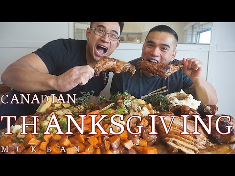 QT| CANADIAN THANKSGIVING | MUKBANG