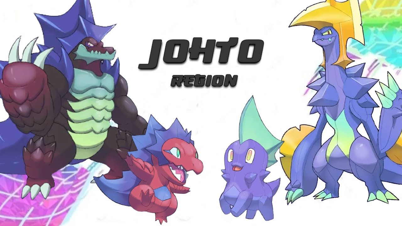 Fakemon - Kanto Starters and Johto Forms - What do you think? - Pokémon