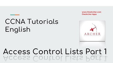 CCNA Tutorials -Access Control List Part 1 - English CISCO ACL