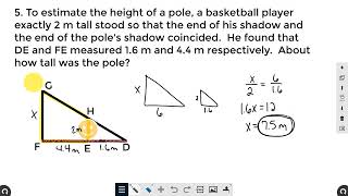 Similar Figures Word Problems