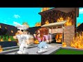 Someone Burned Down This Restaurant.. (Roblox Bloxburg)